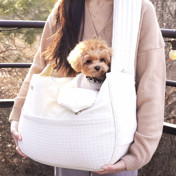 페오펫몰,개과천선 오트 강아지 슬링백