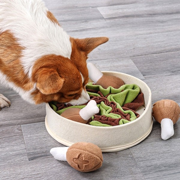 페오펫몰,개과천선 후라이 노즈워크 강아지 장난감