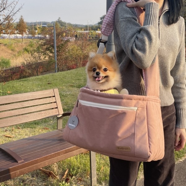 페오펫몰,개과천선 사계절용 카소 강아지 슬링백