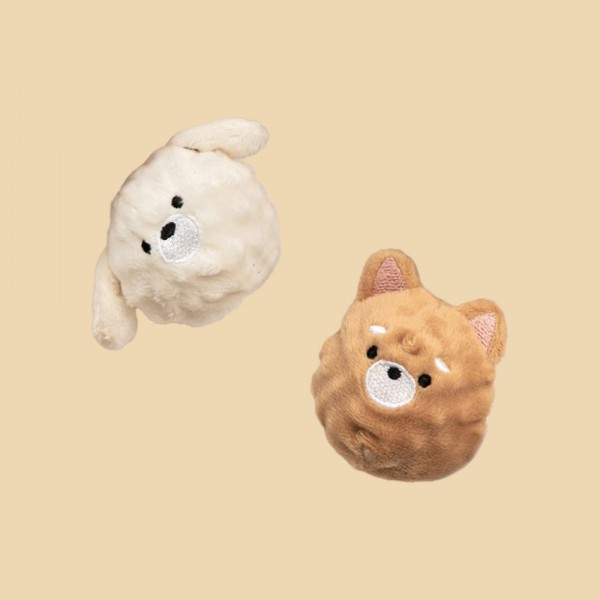 페오펫몰,개과천선 큐트멀 강아지 삑삑이 공 장난감