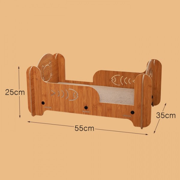 페오펫몰,개과천선 어몽드 핏베드 고양이 스크래쳐 하우스