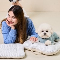 [댕썸머특가] 개과천선 폴리 듀라론 유모차 강아지 쿠션 쿨 방석