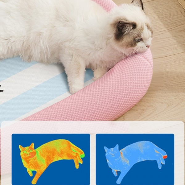 페오펫몰,[댕썸머특가] 개과천선 투니 고양이 쿨 방석 강아지 쿨 매트