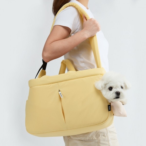 페오펫몰,일로 쥬시백 슬링백 강아지 이동가방 기내용 카시트 소형견 대중교통