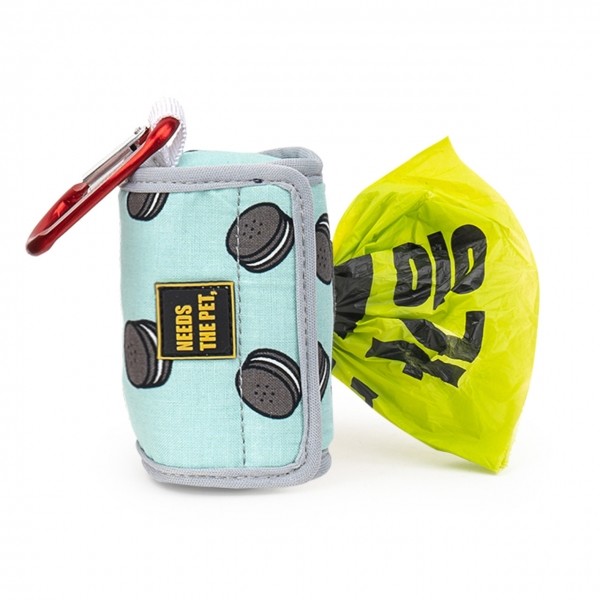 페오펫몰,니즈더펫 인터라켄 패턴 푸푸백 강아지 배변봉투 가방