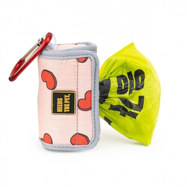 페오펫몰,니즈더펫 인터라켄 패턴 푸푸백 강아지 배변봉투 가방