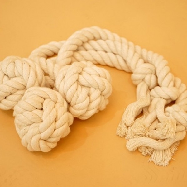 페오펫몰,아띠지기 치실 공 터그토이 2종 (손잡이 공, 꽈배기) [최저가]