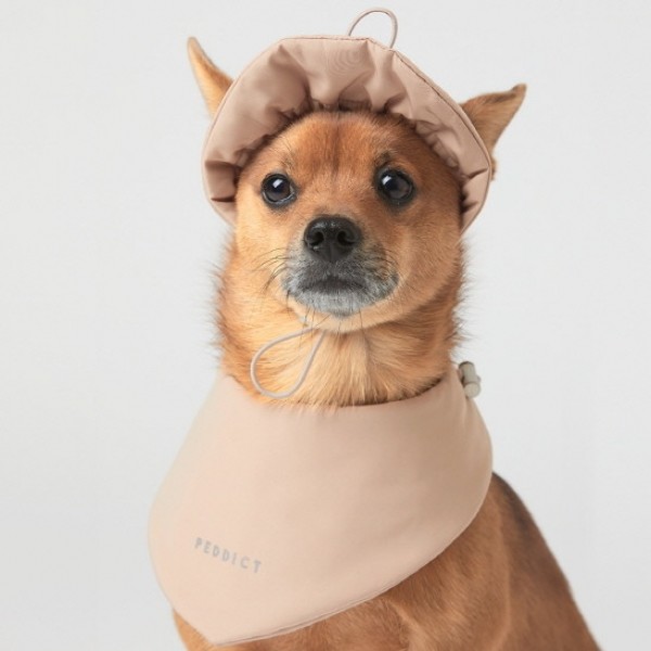 페오펫몰,페딕트 2온스 패딩 모자 베이지 (S~L) [최저가]