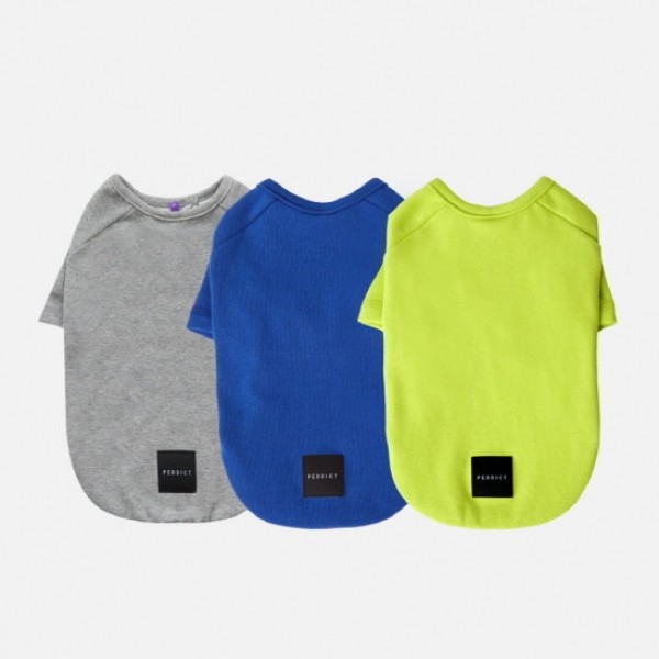 페오펫몰,페딕트 반팔 나그랑 기본티셔츠 레몬옐로 (S~2XL) [최저가]