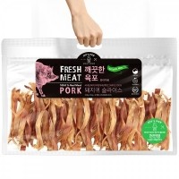 [오래오래프로젝트] 깨끗한육포 돼지귀 슬라이스 벌크형 (350g) [최저가]