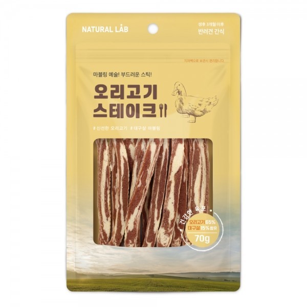 페오펫몰,건강한육포 오리고기 스테이크 70g [최저가]