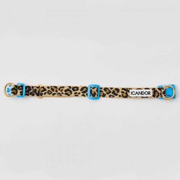 페오펫몰,[아이캔더] 젠틀 카라 듀얼_레오파드