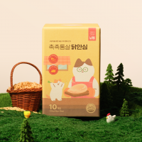 [꽃길특가][핏펫]냥쌤 레시피 육즙 가득 촉촉한 통살 닭 안심 10개입(22g*10ea)