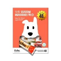 [여름맞이특가][핏펫] 잇츄 오리지널 강아지 덴탈껌 4가지맛 버라이어티팩 M (48개입)