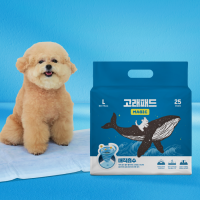 [꽃길특가][핏펫] 압도적인 흡수력 고래패드 매직흡수 강아지 배변패드[표준형/대형]