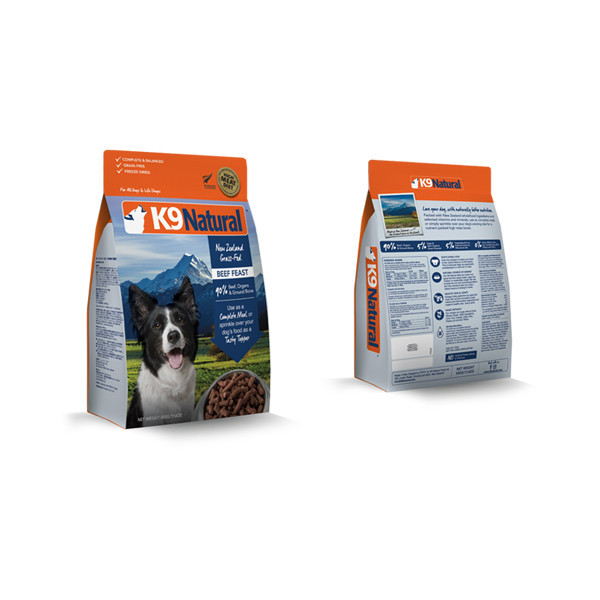 페오펫몰,[K9] 내츄럴 동결건조 강아지 사료 소고기 500g