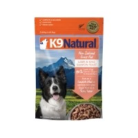 [K9] 내츄럴 동결건조 강아지 사료 양고기&연어 500g