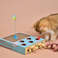 [댕린이특가] 고양이장남감 고양이사냥놀이 두더지잡기 행동유발 놀이감