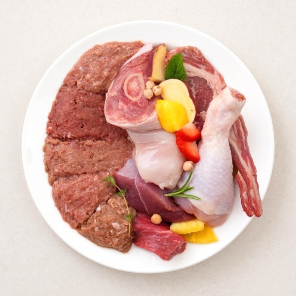 페오펫몰,포옹 생식선생 체험 패키지 강아지 생식 500g