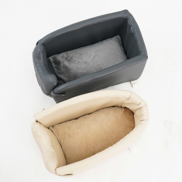 페오펫몰,블랙퍼피 레카로콘솔박스카시트 콘솔박스용 가죽카시트