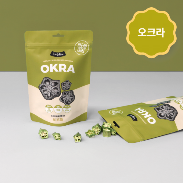 페오펫몰,트러스티푸드 가니쉬 동결건조 오크라 25g [최저가]