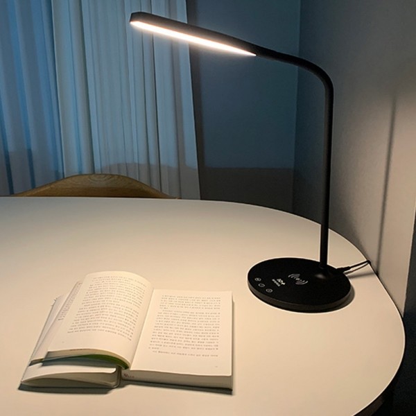 페오펫몰,텐플 IoT 스마트 무선 충전 LED 스탠드 HUR-CS-W-01
