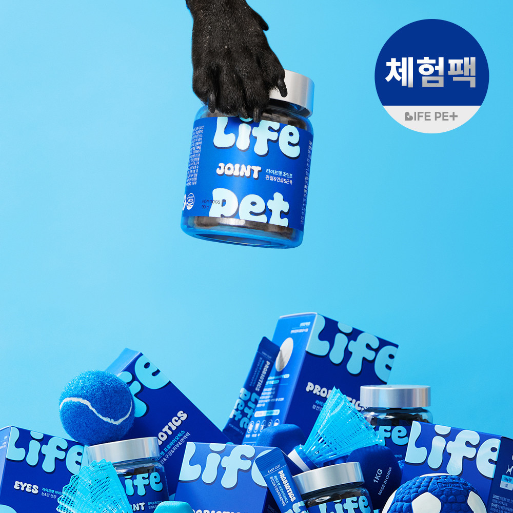 페오펫몰,[체험팩] 라이프펫 강아지 애견 종합 영양제 샘플 5종(택1)
