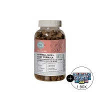 마이크로신 도그 헤어볼 앤 스킨 + 코트 120g 스내피톰 파우치 85g 12개 증정